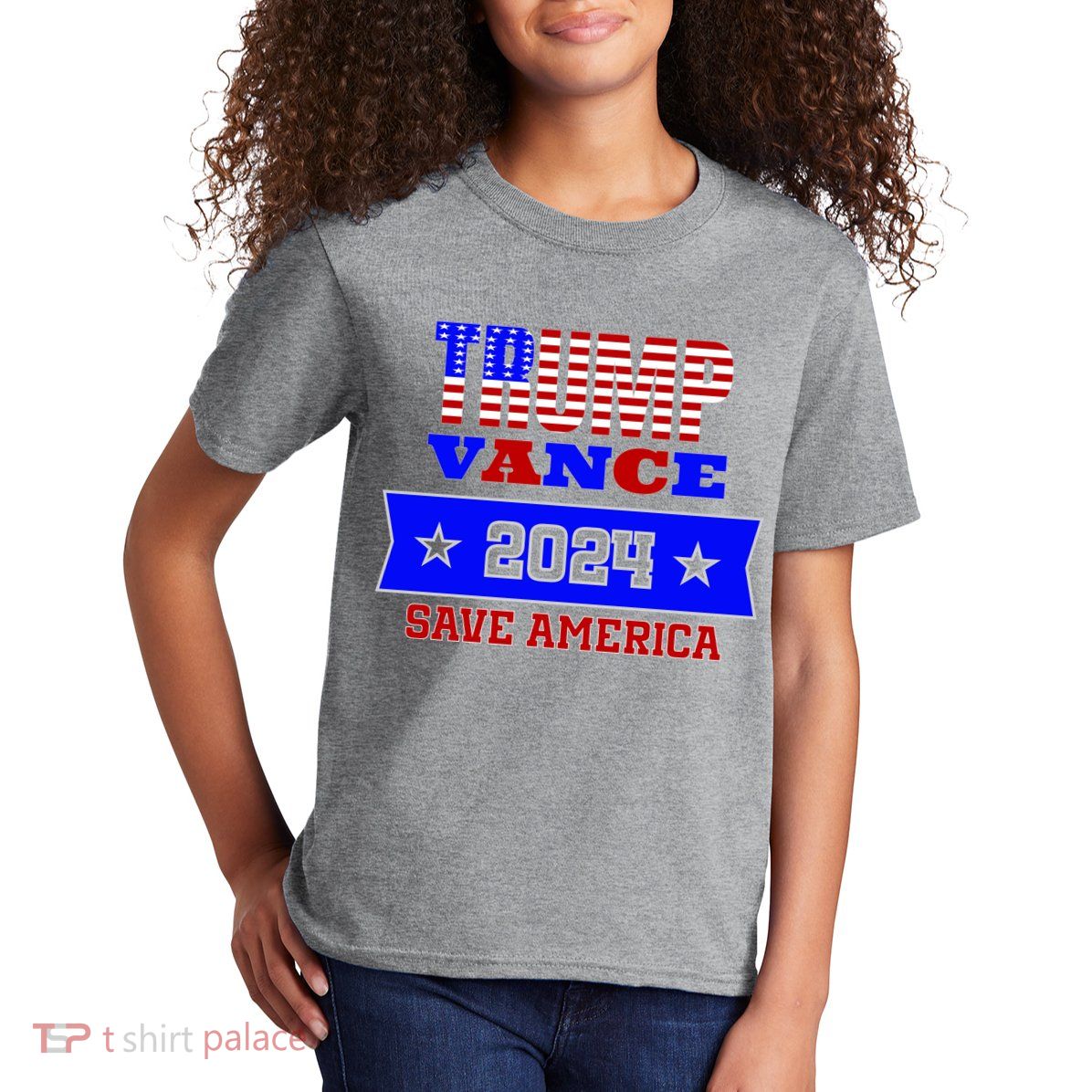 Trump Vance 2024 Save America Kids T-Shirt