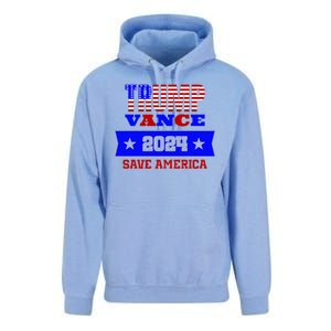 Trump Vance 2024 Save America Unisex Surf Hoodie