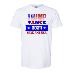 Trump Vance 2024 Save America Softstyle CVC T-Shirt