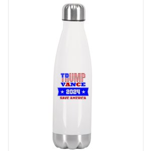 Trump Vance 2024 Save America Stainless Steel Insulated Water Bottle