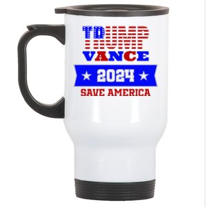 Trump Vance 2024 Save America Stainless Steel Travel Mug