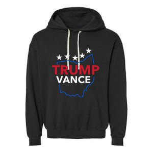 Trump Vance 2024 Garment-Dyed Fleece Hoodie