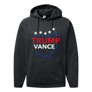 Trump Vance 2024 Performance Fleece Hoodie