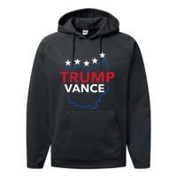 Trump Vance 2024 Performance Fleece Hoodie