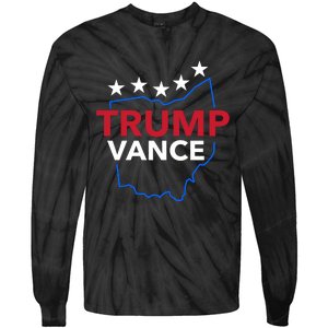 Trump Vance 2024 Tie-Dye Long Sleeve Shirt