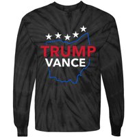 Trump Vance 2024 Tie-Dye Long Sleeve Shirt