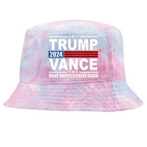 Trump Vance 2024 Make America Great Again Tie-Dyed Bucket Hat