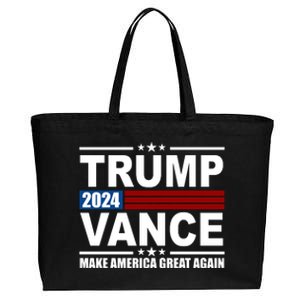 Trump Vance 2024 Make America Great Again Cotton Canvas Jumbo Tote