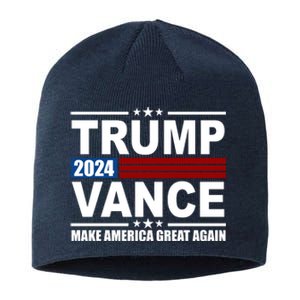 Trump Vance 2024 Make America Great Again Sustainable Beanie