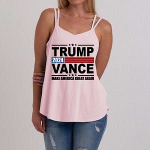 Trump Vance 2024 Make America Great Again Women's Strappy Tank