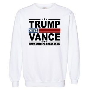 Trump Vance 2024 Make America Great Again Garment-Dyed Sweatshirt