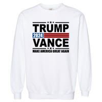 Trump Vance 2024 Make America Great Again Garment-Dyed Sweatshirt