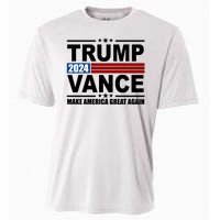 Trump Vance 2024 Make America Great Again Cooling Performance Crew T-Shirt