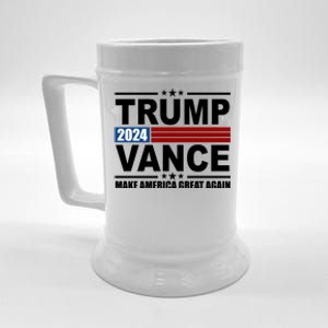 Trump Vance 2024 Make America Great Again Beer Stein