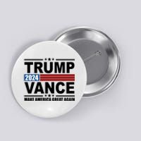 Trump Vance 2024 Make America Great Again Button