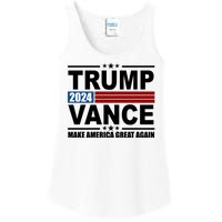 Trump Vance 2024 Make America Great Again Ladies Essential Tank