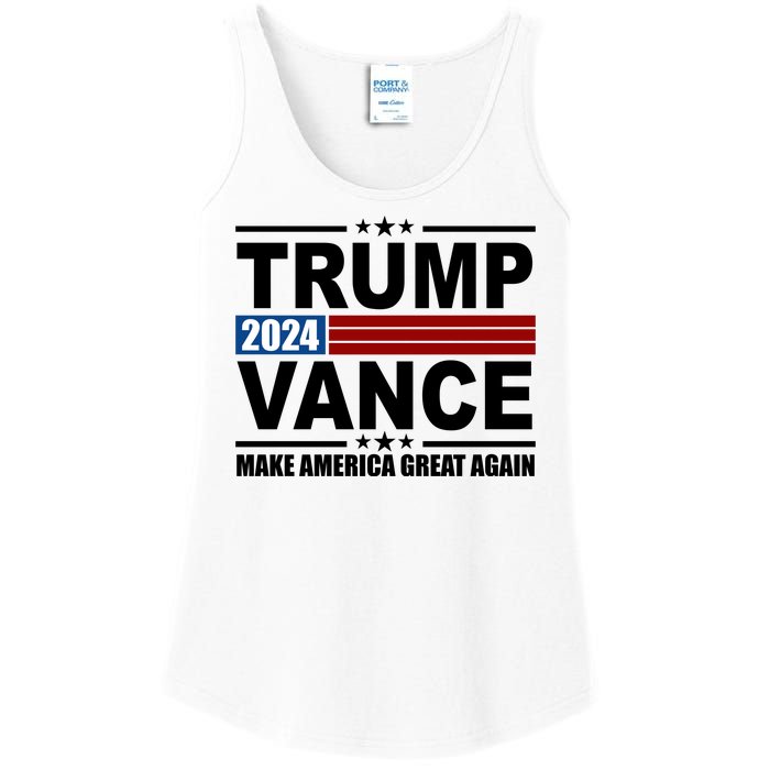 Trump Vance 2024 Make America Great Again Ladies Essential Tank