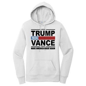 Trump Vance 2024 Make America Great Again Women's Pullover Hoodie