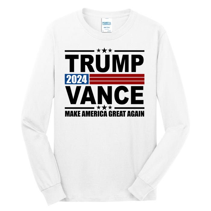 Trump Vance 2024 Make America Great Again Tall Long Sleeve T-Shirt