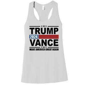 Trump Vance 2024 Make America Great Again Women's Racerback Tank