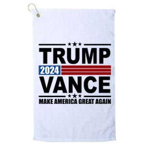 Trump Vance 2024 Make America Great Again Platinum Collection Golf Towel