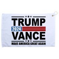 Trump Vance 2024 Make America Great Again Grommeted Golf Towel