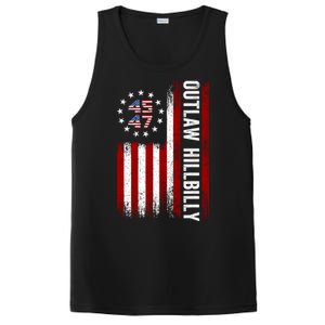 Trump Vance 2024 Funny Outlaw Hillbilly PosiCharge Competitor Tank