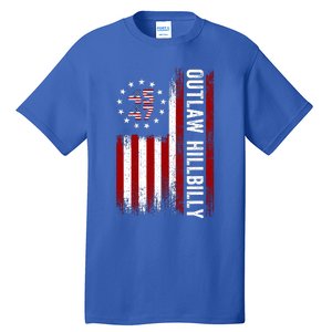 Trump Vance 2024 Funny Outlaw Hillbilly Tall T-Shirt