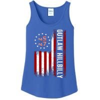 Trump Vance 2024 Funny Outlaw Hillbilly Ladies Essential Tank