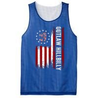 Trump Vance 2024 Funny Outlaw Hillbilly Mesh Reversible Basketball Jersey Tank