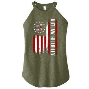 Trump Vance 2024 Funny Outlaw Hillbilly Women's Perfect Tri Rocker Tank