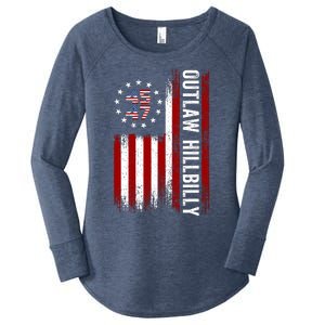 Trump Vance 2024 Funny Outlaw Hillbilly Women's Perfect Tri Tunic Long Sleeve Shirt