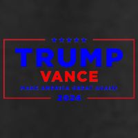 Trump Vance 2024 Pocket Print 7 Panel Mesh Trucker Snapback Hat