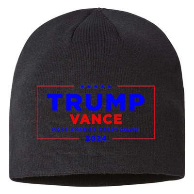 Trump Vance 2024 Pocket Print Sustainable Beanie