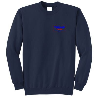 Trump Vance 2024 Pocket Print Tall Sweatshirt