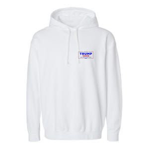 Trump Vance 2024 Pocket Print Garment-Dyed Fleece Hoodie