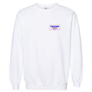 Trump Vance 2024 Pocket Print Garment-Dyed Sweatshirt