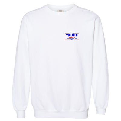 Trump Vance 2024 Pocket Print Garment-Dyed Sweatshirt