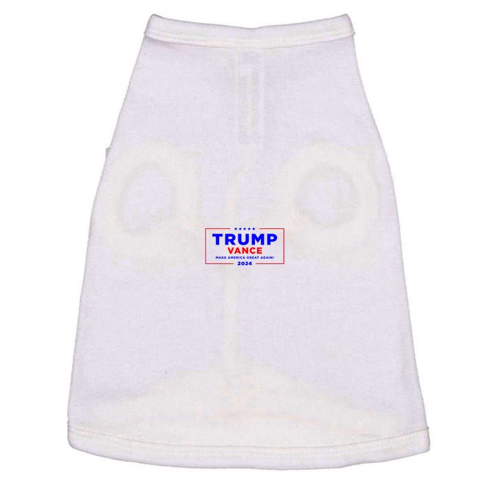 Trump Vance 2024 Pocket Print Doggie Tank