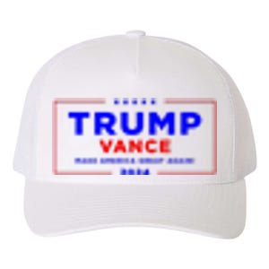 Trump Vance 2024 Pocket Print Yupoong Adult 5-Panel Trucker Hat