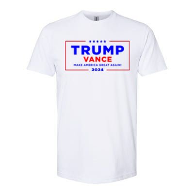 Trump Vance 2024 Pocket Print Softstyle® CVC T-Shirt