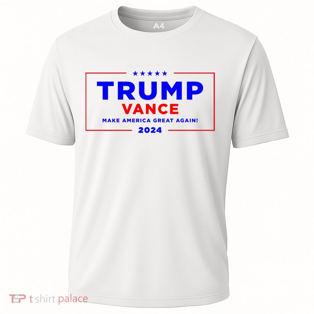 Trump Vance 2024 Pocket Print Cooling Performance Crew T-Shirt