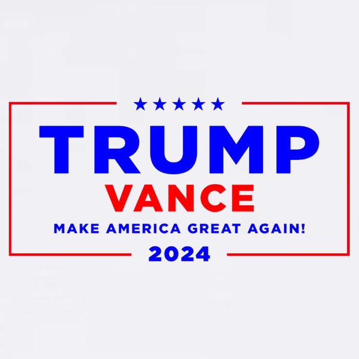 Trump Vance 2024 Pocket Print Hoodie