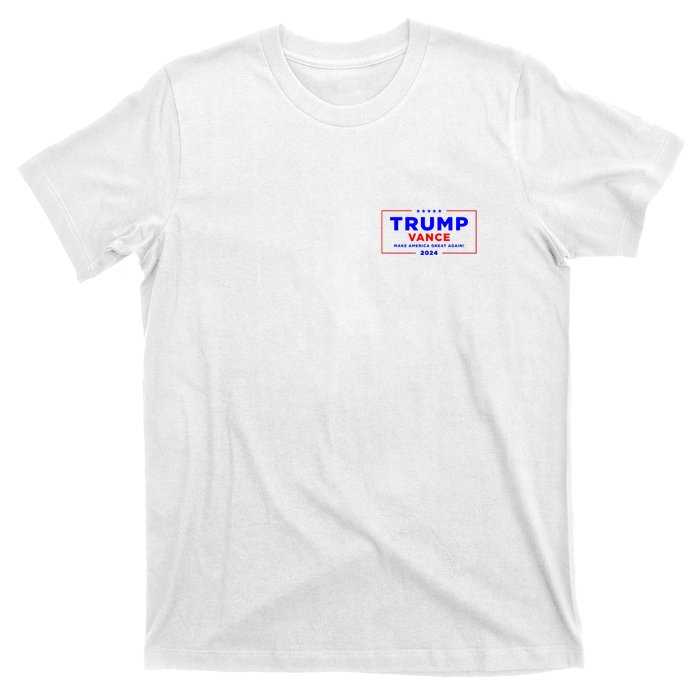 Trump Vance 2024 Pocket Print T-Shirt