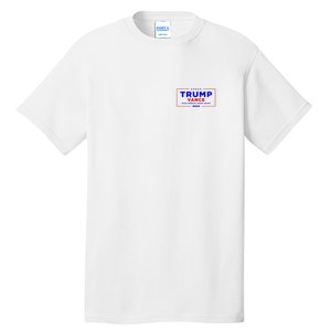 Trump Vance 2024 Pocket Print Tall T-Shirt