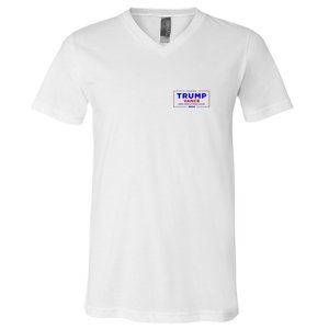 Trump Vance 2024 Pocket Print V-Neck T-Shirt