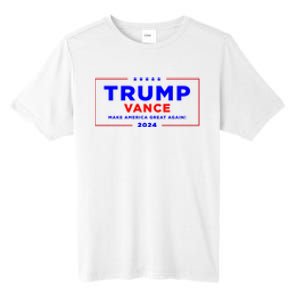 Trump Vance 2024 Pocket Print Tall Fusion ChromaSoft Performance T-Shirt