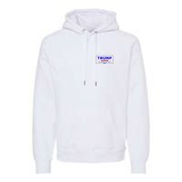 Trump Vance 2024 Pocket Print Premium Hoodie