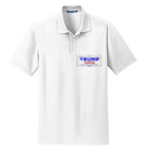 Trump Vance 2024 Pocket Print Dry Zone Grid Polo