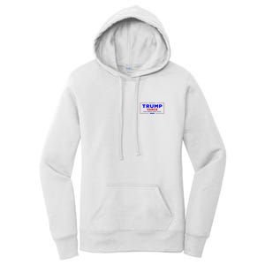 Trump Vance 2024 Pocket Print Women's Pullover Hoodie